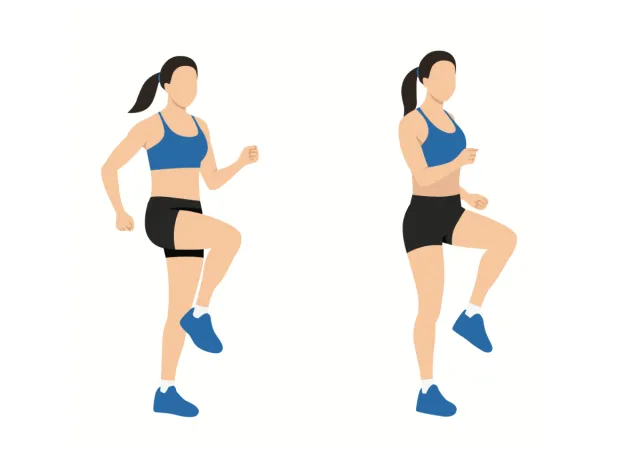 Running or Jogging in Place