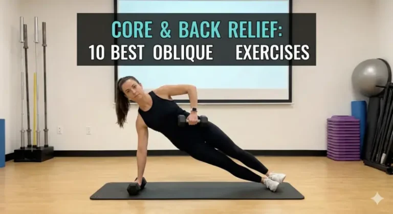 कोर स्टेबिलिटी बढ़ाने और कमर दर्द से राहत के लिए 10 बेहतरीन ऑब्लिक एक्सरसाइज
