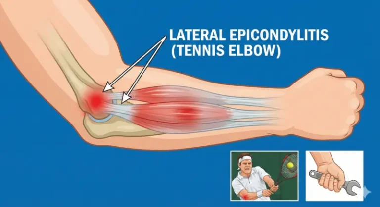 लेटरल एपिकॉन्डिलाइटिस (टेनिस एल्बो)