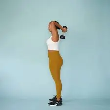 ओवरहेड एक्सटेंशन (Overhead Extension - सिर के पीछे वजन उठाकर ऊपर करना)