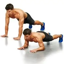 टाइगर पुश-अप (Tiger Push-up)