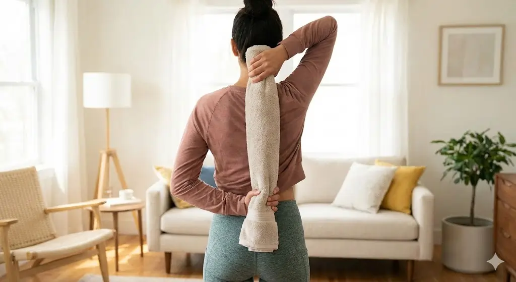 टॉवल स्ट्रेच