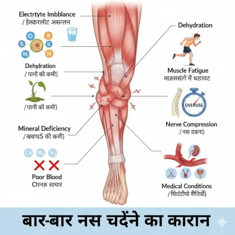 नस चढ़ने