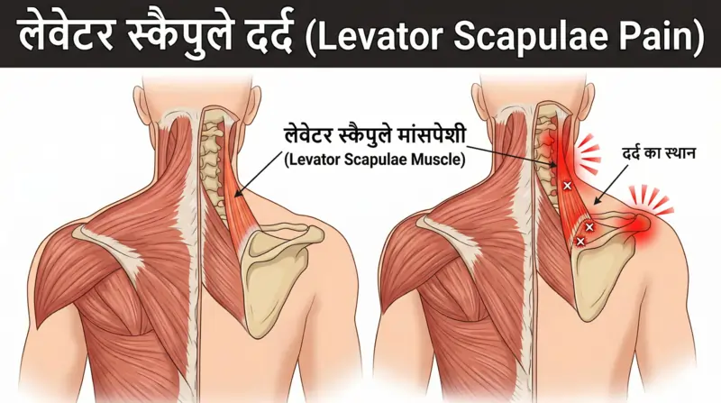 लेवेटर स्कैपुले दर्द (Levator Scapulae Pain)