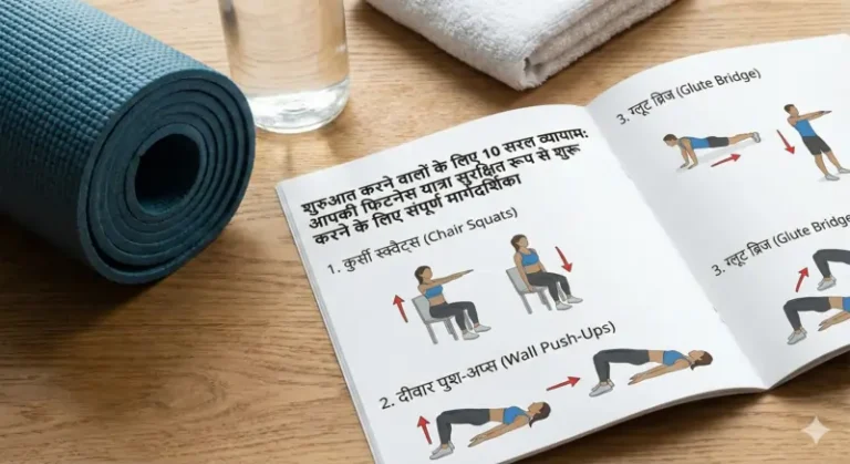 शुरुआत करने वालों के लिए 10 सरल व्यायाम