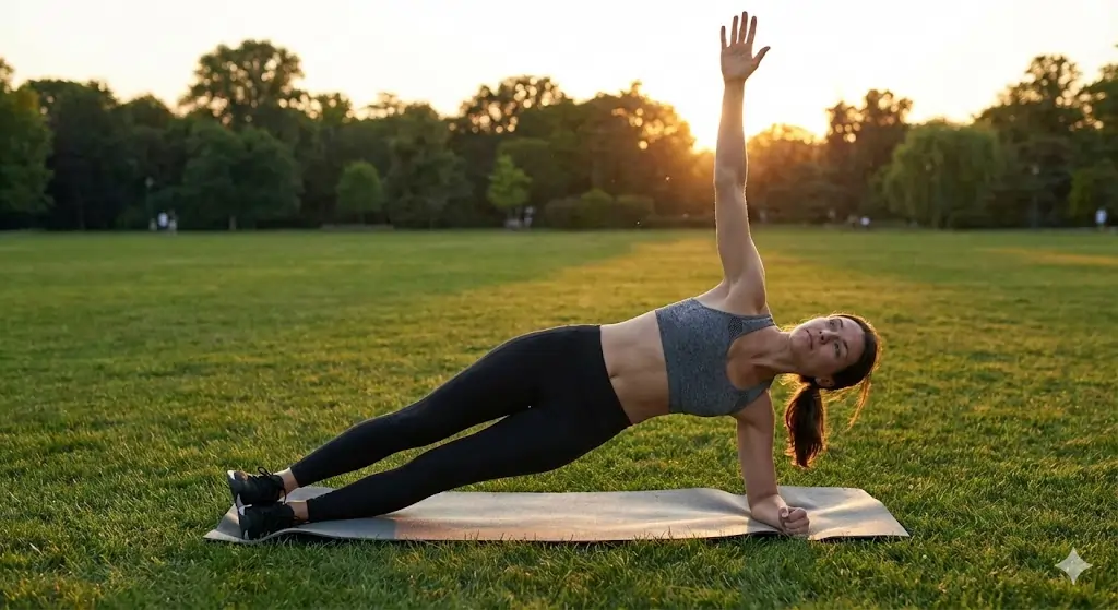 साइड प्लैंक (Side Plank)