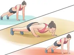 स्टैंडर्ड पुश-अप्स (Standard Push-ups - जमीन पर सामान्य पुश-अप)