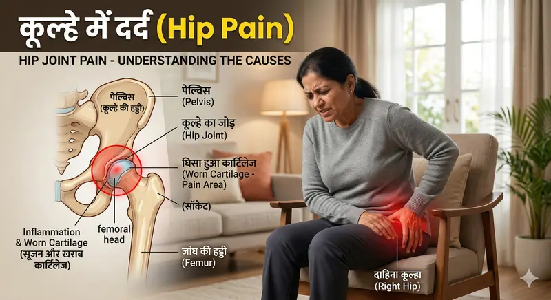 कूल्हे में दर्द (Hip Pain)
