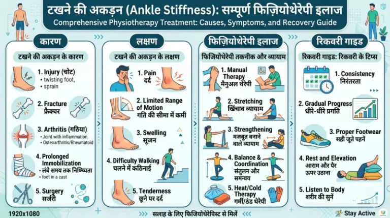 टखने की अकड़न