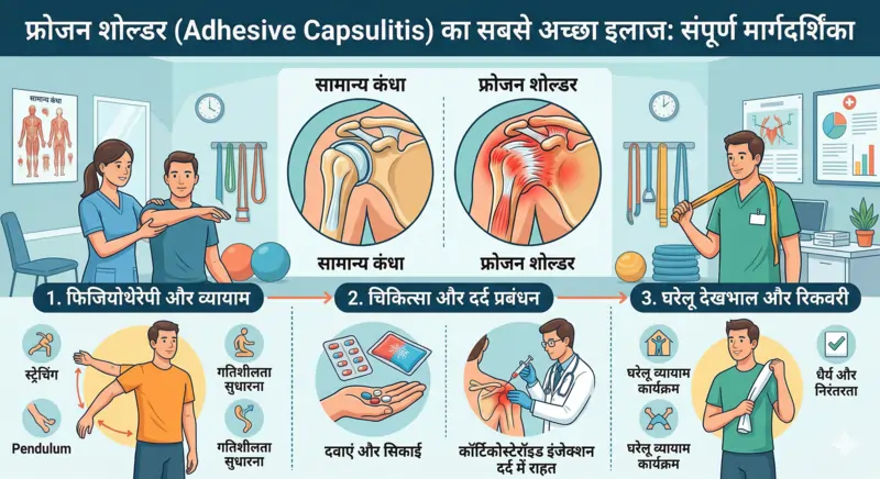 फ्रोजन शोल्डर का सबसे अच्छा इलाज
