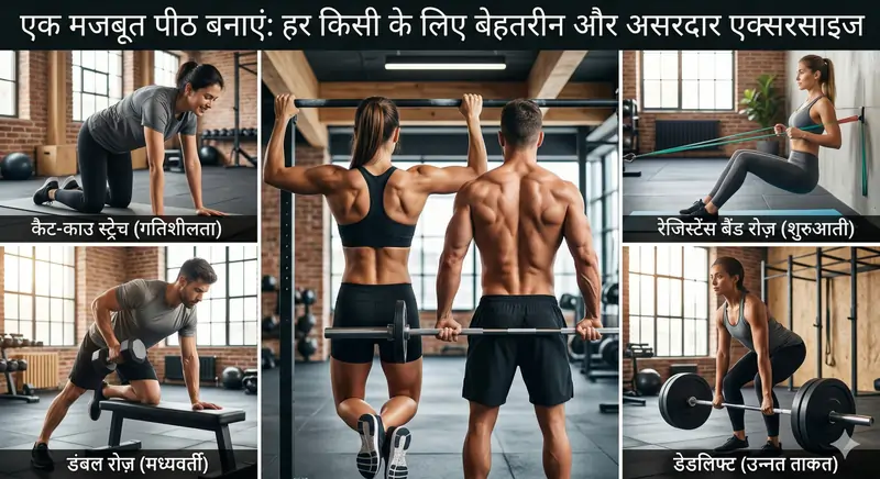 मजबूत पीठ बनाने के लिए सबसे बेहतरीन और असरदार एक्सरसाइज