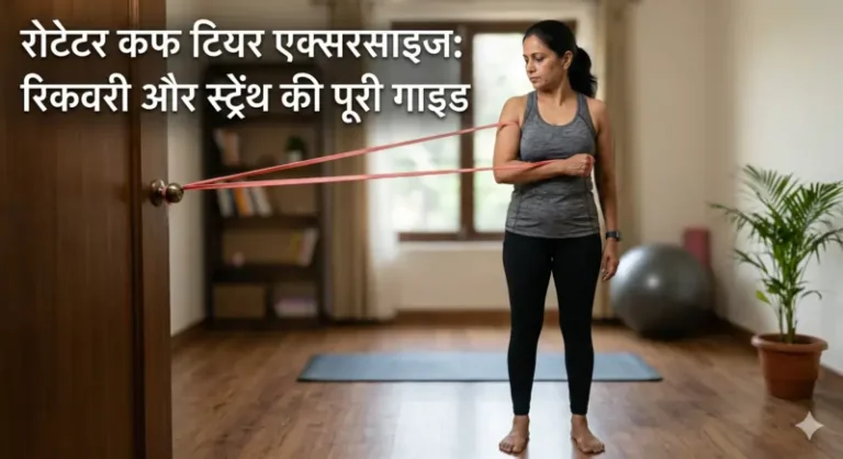 रोटेटर कफ टियर (Rotator Cuff Tear) के लिए एक्सरसाइज
