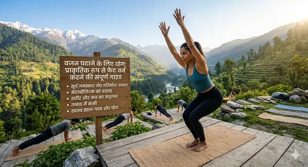 वजन घटाने के लिए योग