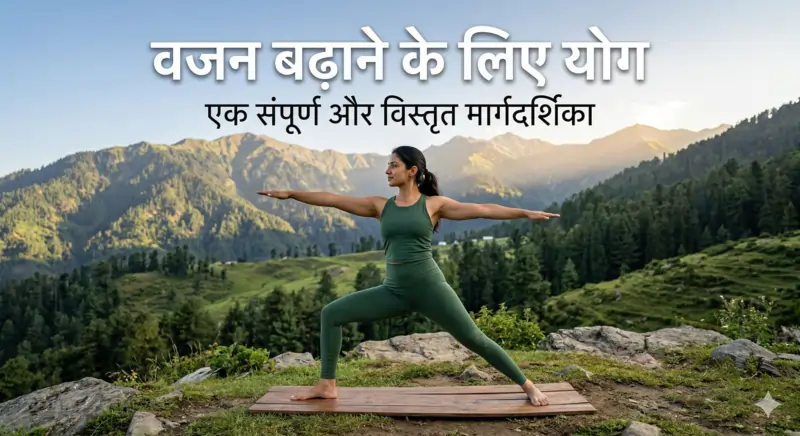 वजन बढ़ाने के लिए योग