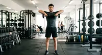 Upright Row with Dumbbells