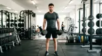 dumbbell shrugs