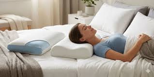 तकिया (Pillow) चुनना गर्दन दर्द से बचने के लिए सही मोटाई का तकिया कैसे चुनें