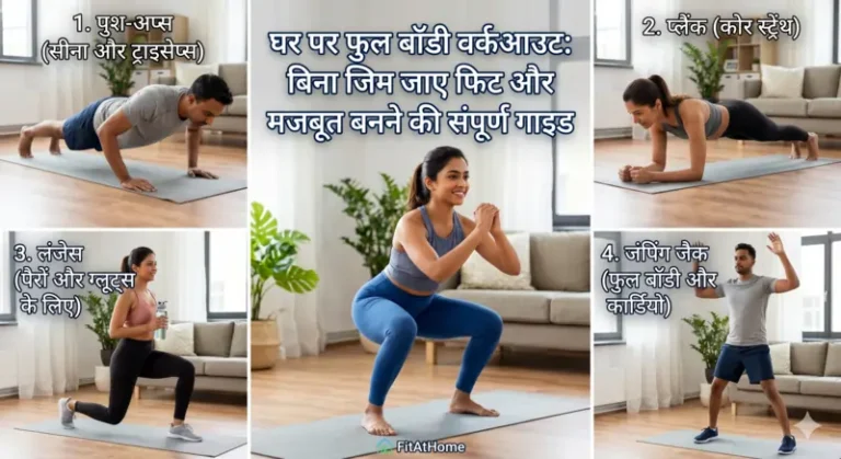 घर पर फुल बॉडी वर्कआउट