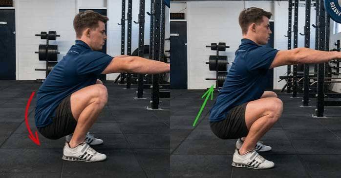 बट विंक (Butt Wink) स्क्वाट (Squat) करते समय कमर का नीचे की तरफ मुड़ जाना क्या है और इसे कैसे सुधारें?