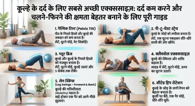 कूल्हे के दर्द के लिए सबसे अच्छी एक्सरसाइज़