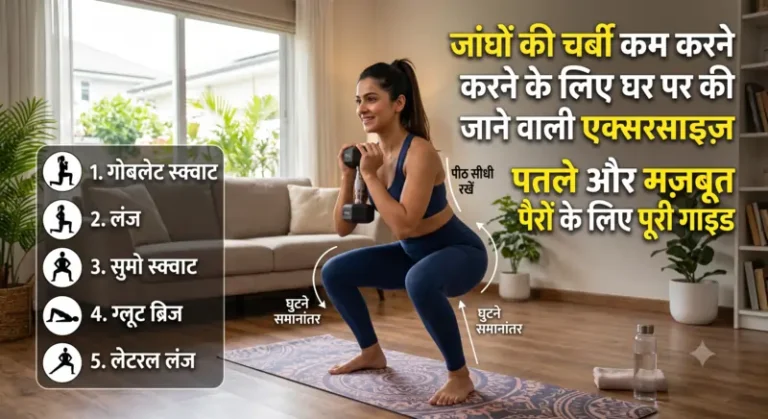 जांघों की चर्बी कम करने के बेस्ट व्यायाम