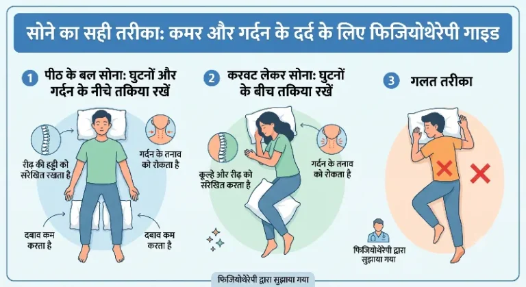 सोने का सही तरीका