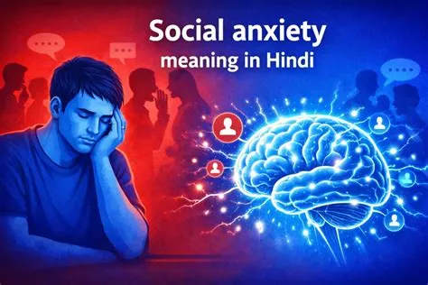 सोशल एंग्जायटी डिसऑर्डर (Social Anxiety Disorder)